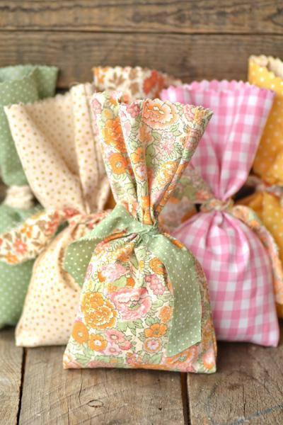 DIY: Bolsitas de tela sin coser!