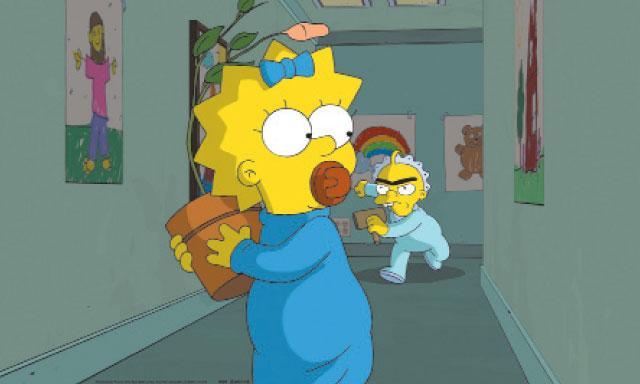 La bebé Maggie busca reivindicar a Los Simpson en premios Oscar