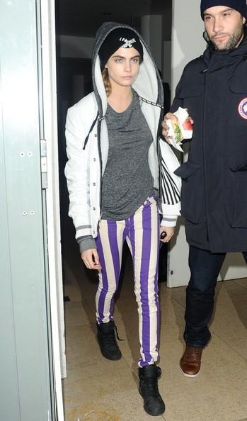 cara delevingne streetstyle london fashion week