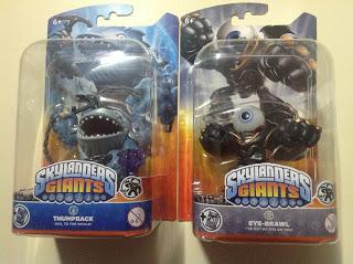 Thumpback y Eye-Brawl skylanders giants a la venta