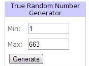 Sorteo final: Lista participantes Ganadores