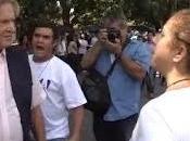 Protesta "manos blancas" frente embajada cubana cerró agresión anciano [+video]