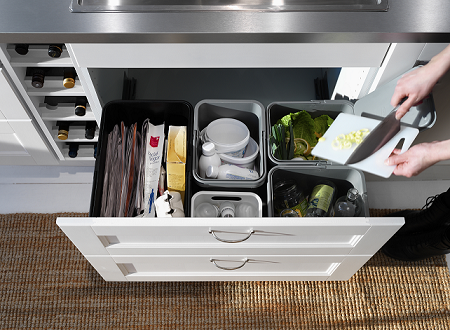 Reciclar en poco espacio y con estilo