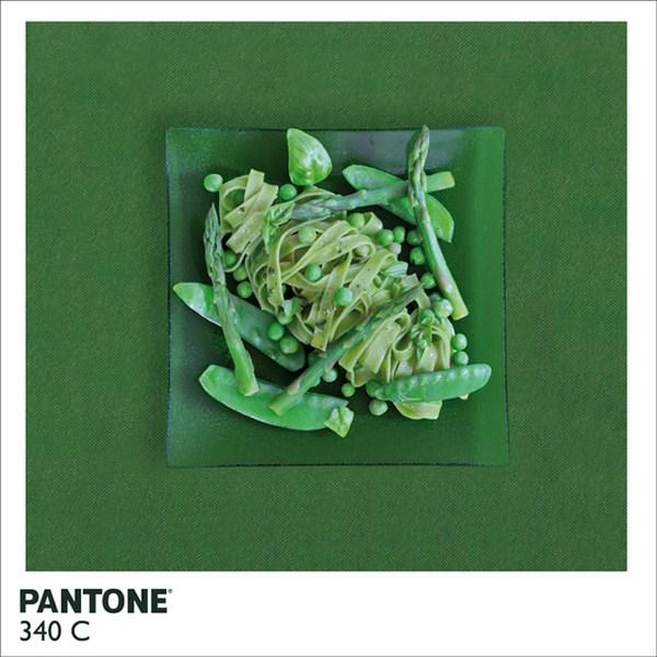 comida hecha pantone