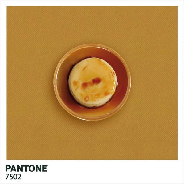 comida hecha pantone