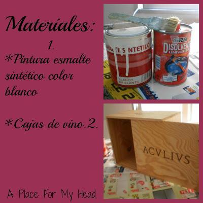 Mueblecito con cajas de vino