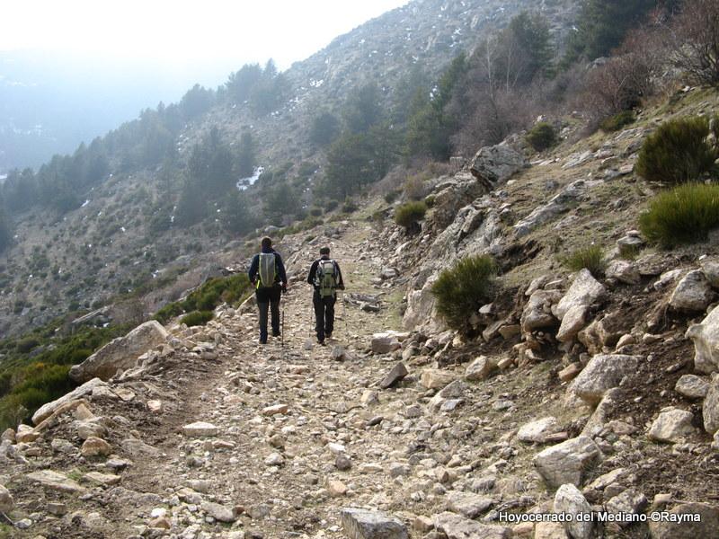 Hoyo Cerrado del Arroyo del Mediano, Hueco de San Blas 16-2-13