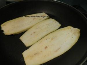 Canelones de berenjena y carne picada