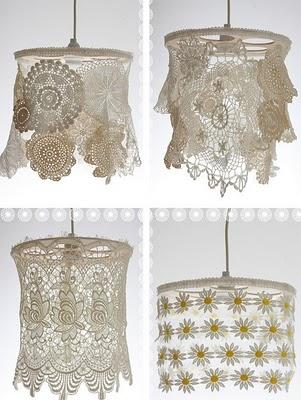 Tendencia Deco: lámparas de ganchillo