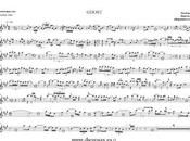 Ghost Partitura para Saxofón Alto Unchained Melody. Melodía Encadenada Canción Triste Banda Sonora Hermanos Righteous