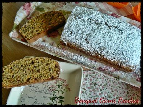 Budín de zanahoria, ricota y chía (Concurso Febrero Bizcochero de Sabor en Cristal)