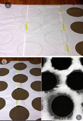 Crea tu propia alfombra de lunares - Paperblog