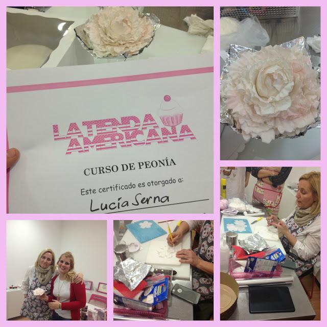 Curso de Tarta de Peonía con Loleta Linares en la Tienda Americana