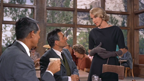 North by Northwest, de compras con Hitchcock