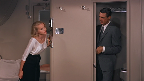 North by Northwest, de compras con Hitchcock