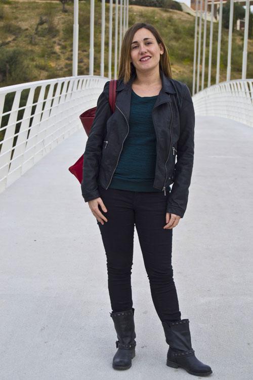 Biker tachuelas tipazo botas