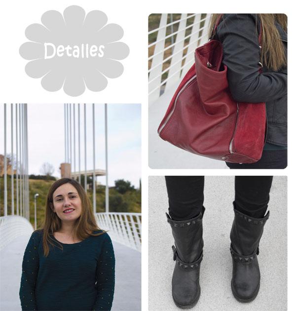 Biker tachuelas tipazo botas