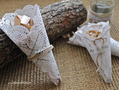 DIY para hacer con BLONDAS en TU BODA