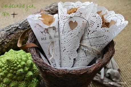 DIY para hacer con BLONDAS en TU BODA