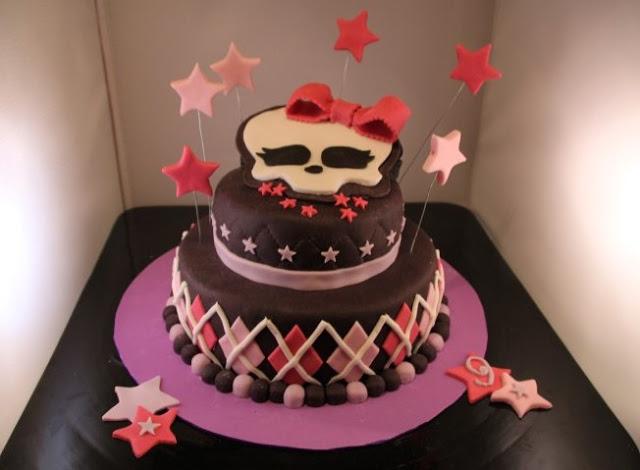 Tarta Monster High. ¡¡¡Felicidades Cris!!!