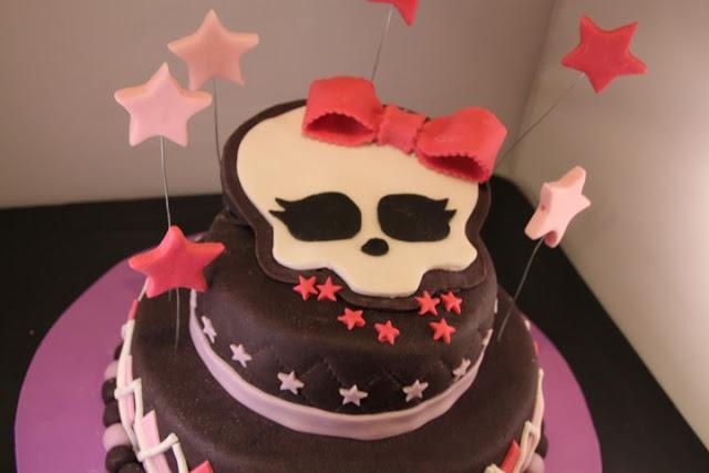 Tarta Monster High. ¡¡¡Felicidades Cris!!!