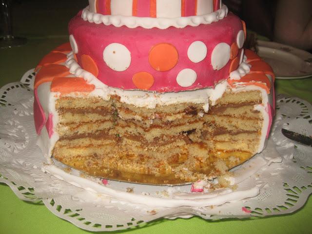 La tarta de cumpleaños de Pati. ¡¡¡Superándome!!!