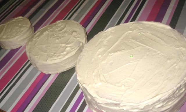 La tarta de cumpleaños de Pati. ¡¡¡Superándome!!!