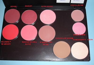 ORGANIZACIÓN DEL MAQUILLAJE: MI PALETA DE COLORETES DE MAC