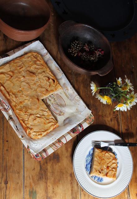 PASTEL DE MILHOJAS DE MANZANAS