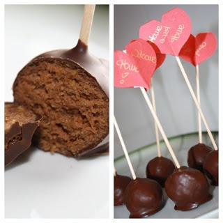 Cakepops de Nutella y naranja / Orangen-Nutella-Cakepops