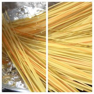 nidos de pasta / Nudelnester