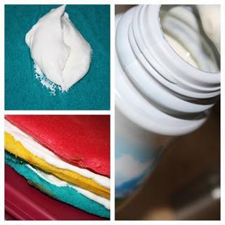 una tarta estilo arco iris/ Regenbogentorte