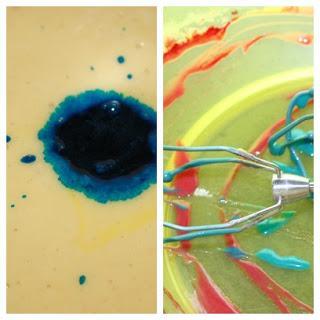 una tarta estilo arco iris/ Regenbogentorte