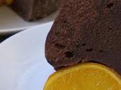 Pudding chocolate naranja
