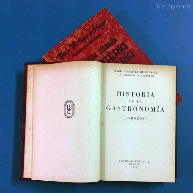Bilbainas&Cocineras;: Maritxu la marquesa de Parabere I