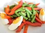 Ensalada judías pimientos