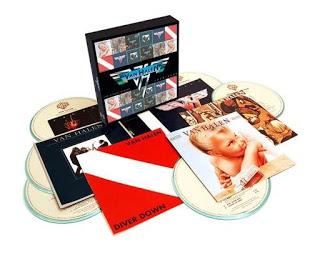Una caja recopila los discos de Van Halen con David Lee Roth