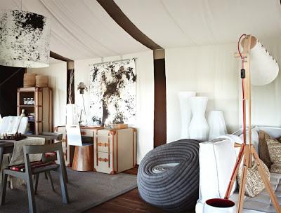 Estilo Rustico en Hotel Safari de Tanzania