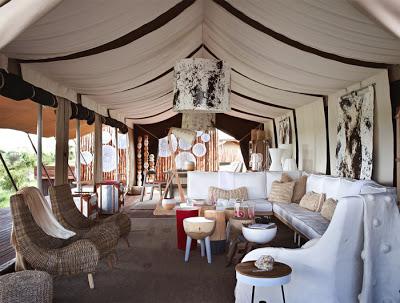 Estilo Rustico en Hotel Safari de Tanzania