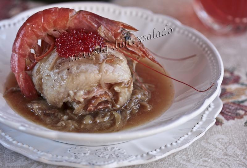 POPIETAS DE LENGUADO RELLENAS DE SALMON AHUMADO