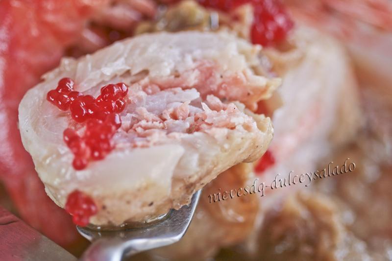 POPIETAS DE LENGUADO RELLENAS DE SALMON AHUMADO