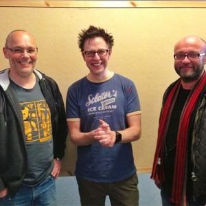 James Gunn con Dan Abnett y Andy Lanning