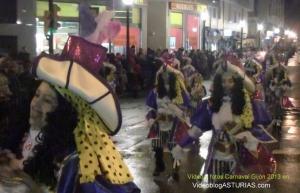 Carnaval antroxu Gijon 2013 Video y fotos