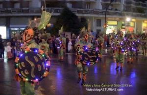 Carnaval antroxu Gijon 2013 Video y fotos