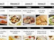 SEMANA Menú mensual Febrero 2013