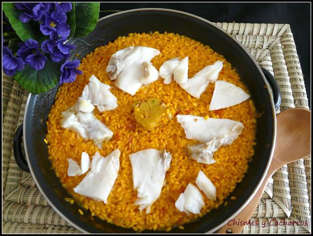 Arroz meloso con Bacalao