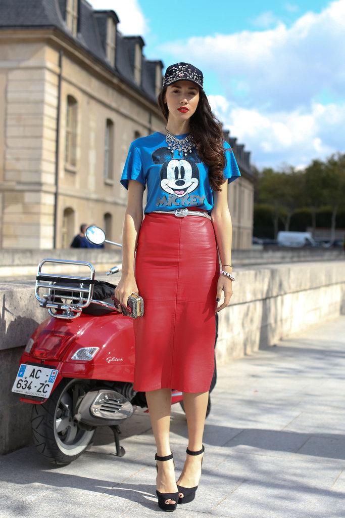 Pencil skirt Street Style
