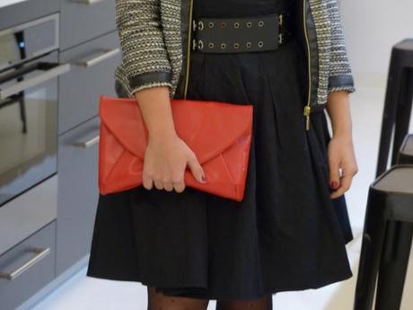 Look de noche peinado años 50