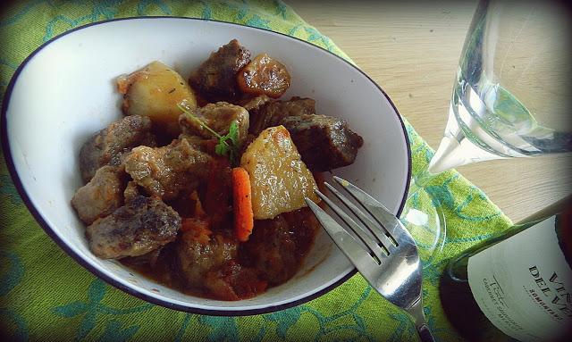 Ternera guisada con patatas
