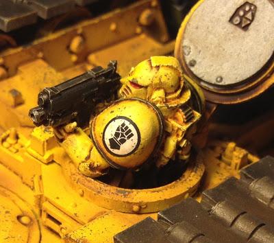 The Sons of Dorn: How I paint yellow - part 2